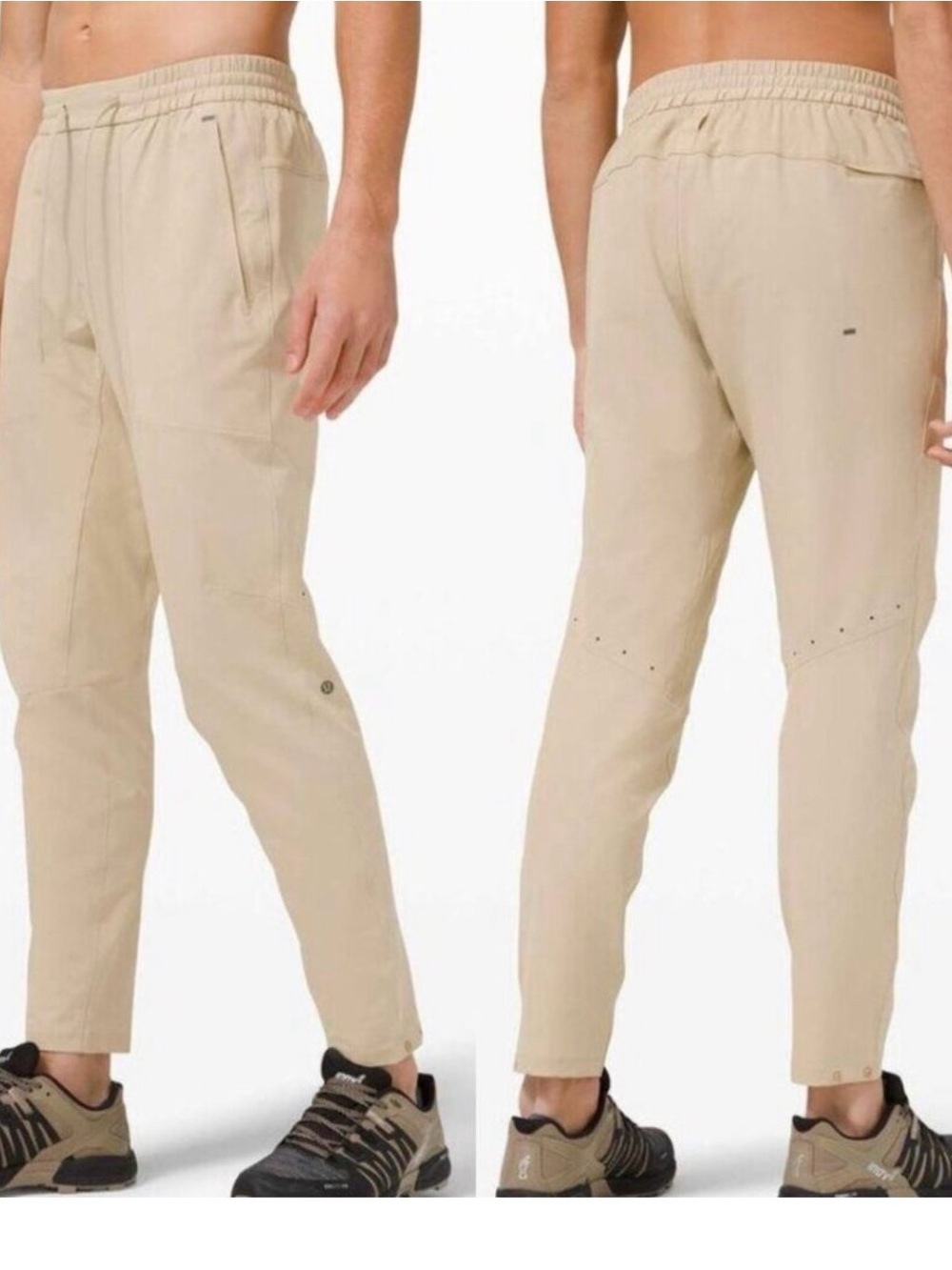 lululemon athletica Men's Beige Lightweight Jogger Pants